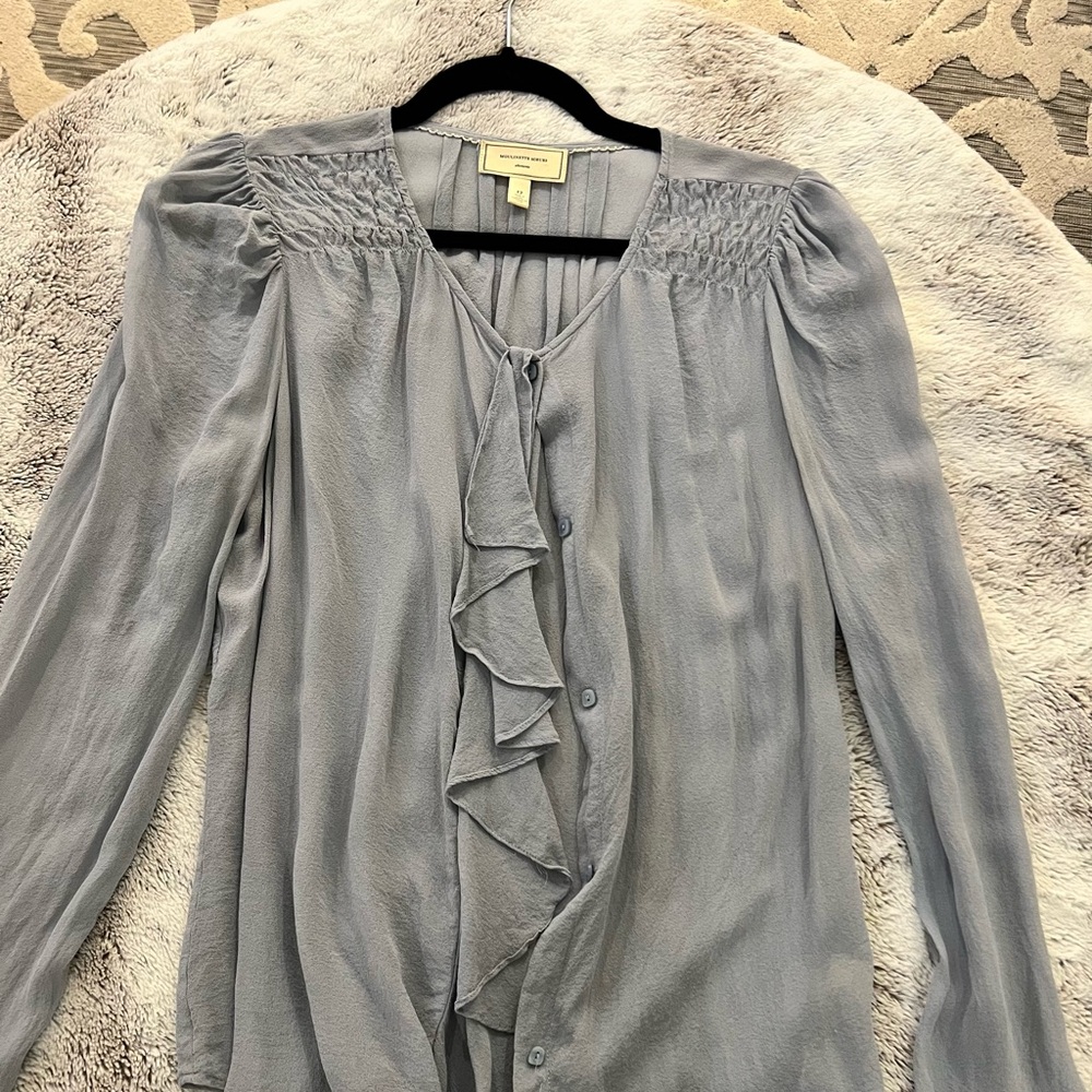 Anthropology blouse top